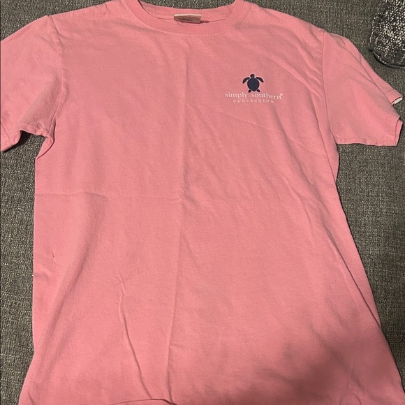 Simply Southern Pink Short Sleeve Tee - Picture 2 of 2